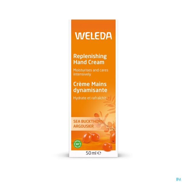 Packshot Weleda Vitaliserende Handcreme Duindoorn 50ml