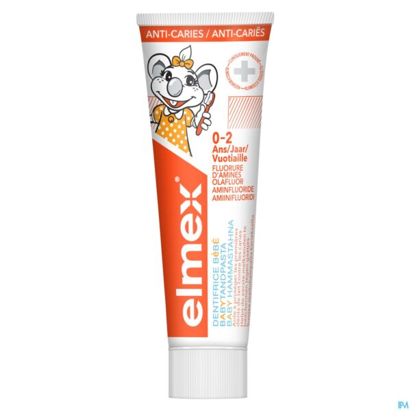 Productshot Elmex Babytandpasta 0-2j 50ml Nf