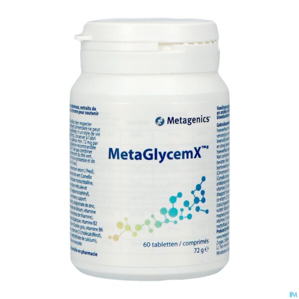 Packshot Metaglycemx Tabl 60 Metagenics