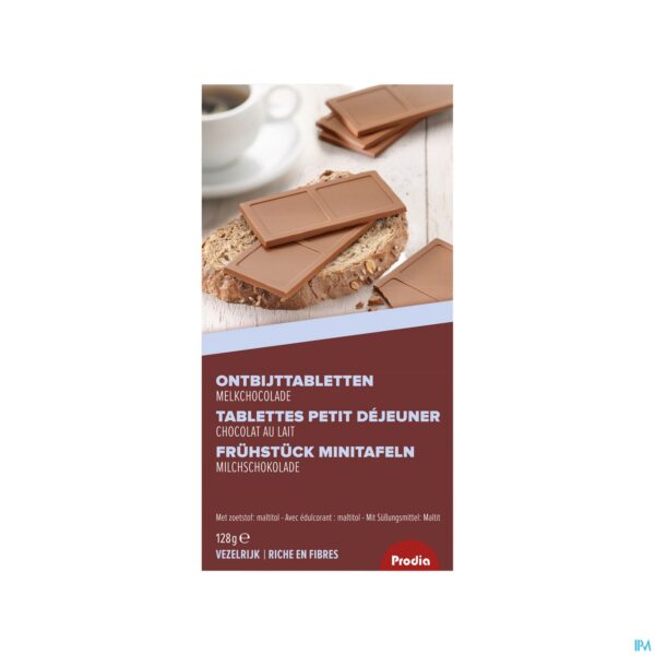 Packshot Prodia Ontbijttabletten Melkchoco 144g Revogan