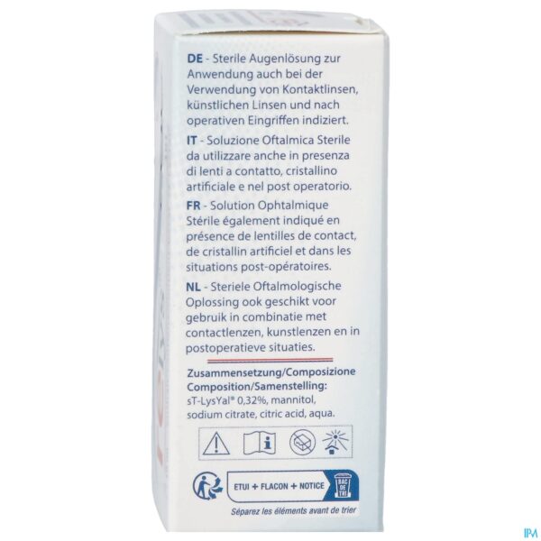 Packshot Relys Steriele Oftalmologische Oplossing 10ml