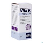 Packshot Vita K Plus 150 Druppels Fl 6ml