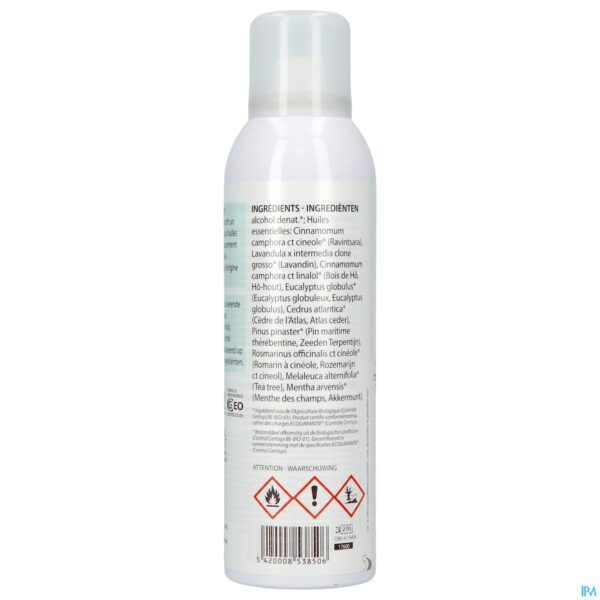 Packshot Pranarom Aromaforce Zuiv.spray Ravin.euca.bio150ml