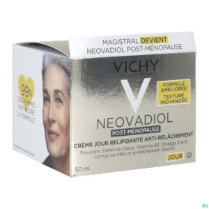 Packshot Vichy Neovadiol Post Menopause Dagcreme Pot 50ml