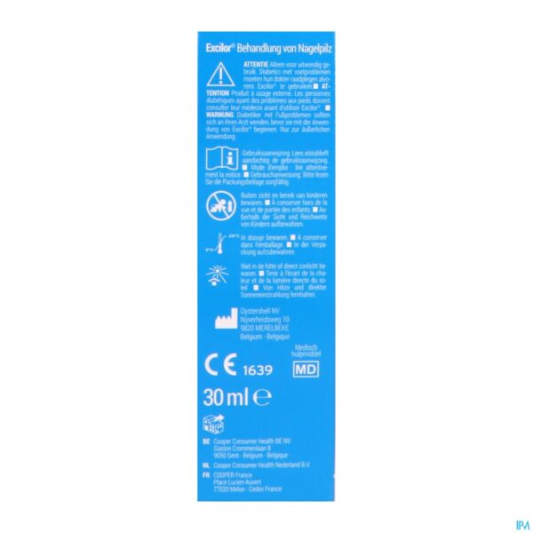 Packshot Excilor Forte Schimmelnagels 30ml