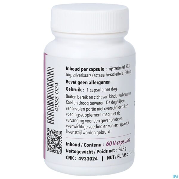 Packshot Zilverkaars Forte V-caps 60 Pharmanutrics