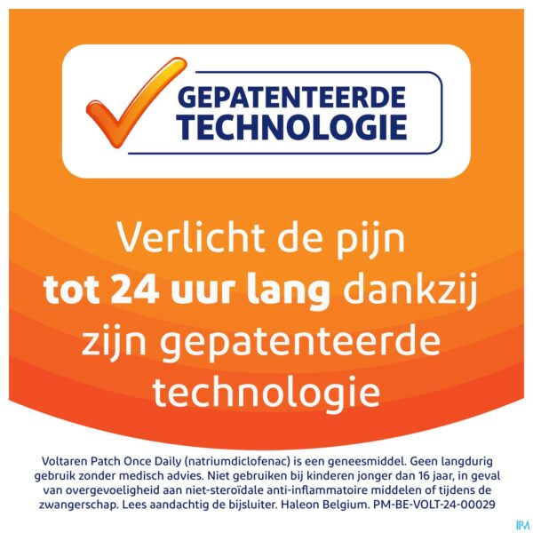 Lifestyle_image Voltaren Patch 140mg Once Daily Pleister 10