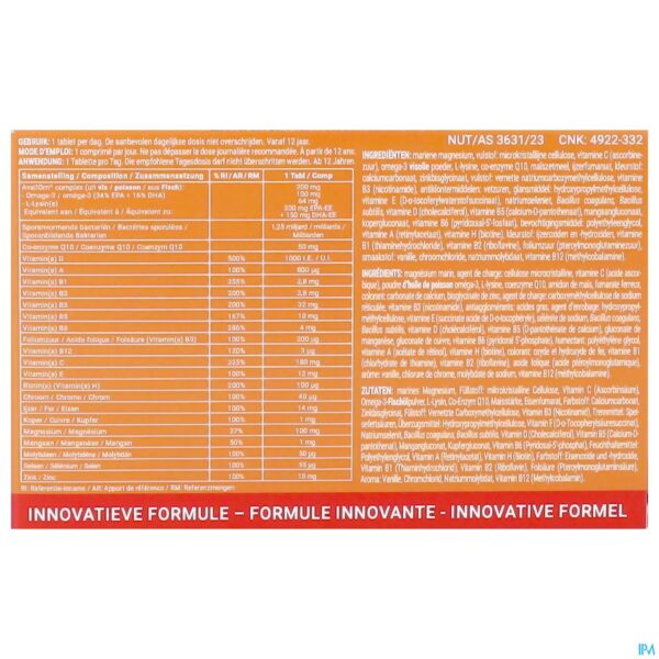 Packshot My Vitamins Next Generation Tabl 30