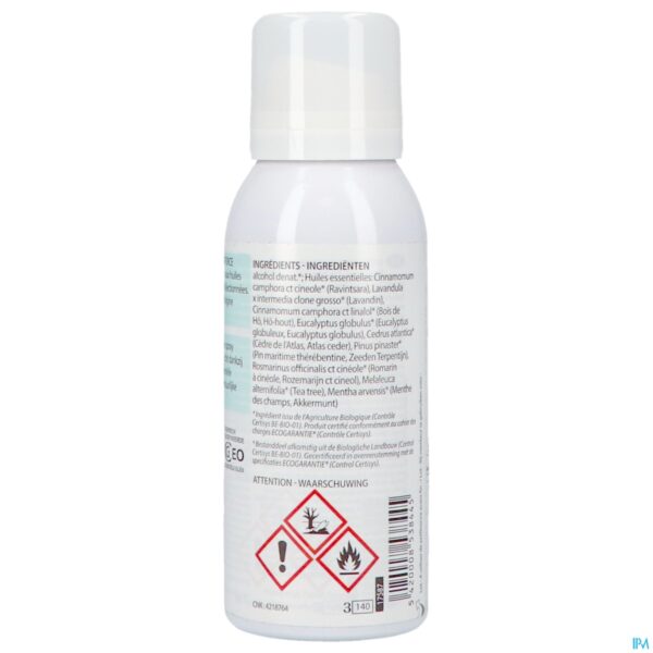 Packshot Pranarom Aromaforce Zuiv.spray Ravin.eucal.bio75ml