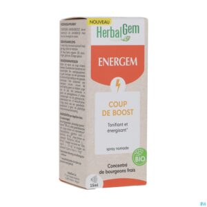 Packshot Herbalgem Energem Energieboost Spray 15ml
