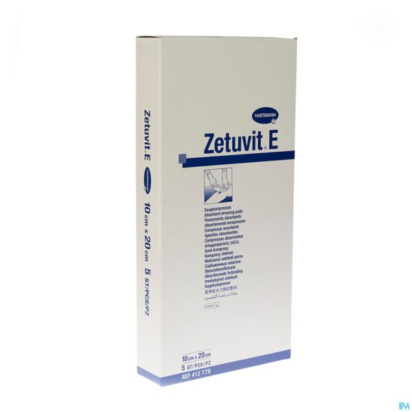 Packshot Zetuvit E 10x20cm St. 5 P/s