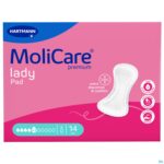 Packshot Molicare Premium Lady Pad 4,5 Drops 43x16cm 14 Packshot Molicare Premium Lady Pad 4,5 Drops 43x16cm 14