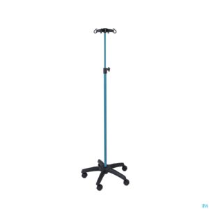 Productshot Infuushouder 4 Haken Blauw Advys