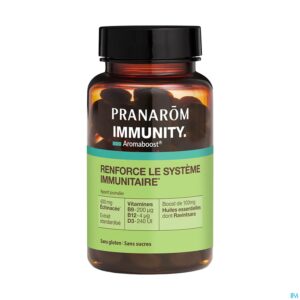 Packshot Pranarom Aromaboost Immunity Caps 60