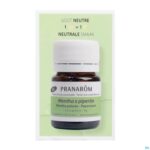 Packshot Pranarom Eo Pepermunt Bio Parels 60