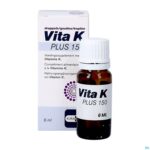 Productshot Vita K Plus 150 Druppels Fl 6ml