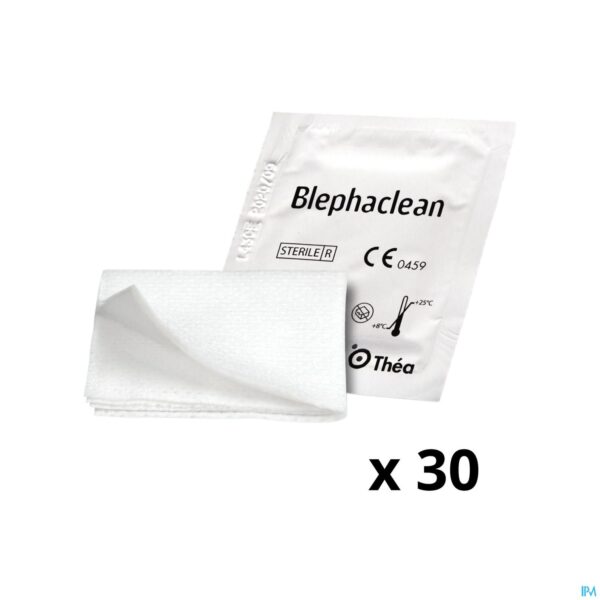 Lifestyle_image Blephaclean Geimpreg. Steriele Kompressen Ogen 30