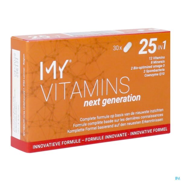 Packshot My Vitamins Next Generation Tabl 30 Packshot My Vitamins Next Generation Tabl 30