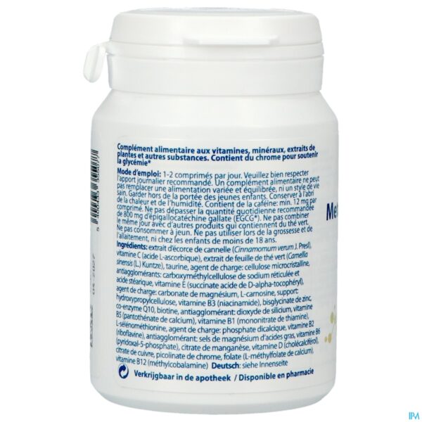 Packshot Metaglycemx Tabl 60 Metagenics