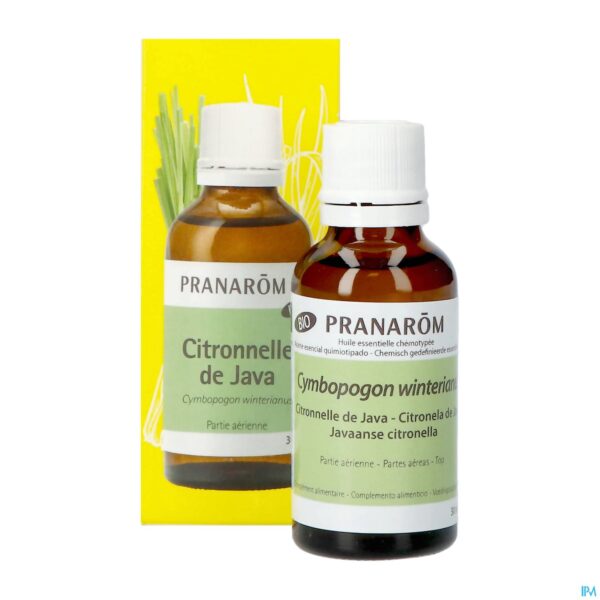 Productshot Pranarom Eo Javaanse Citronella Bovengr.30ml Productshot Pranarom Eo Javaanse Citronella Bovengr.30ml