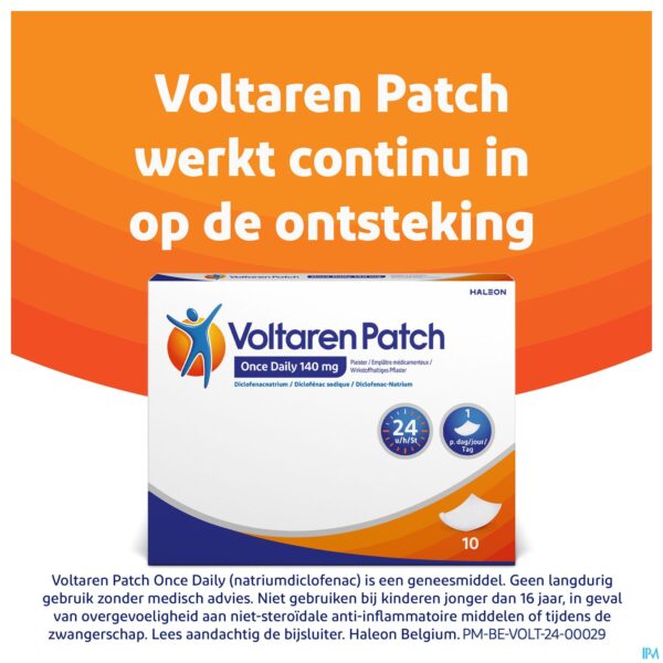 Lifestyle_image Voltaren Patch 140mg Once Daily Pleister 10