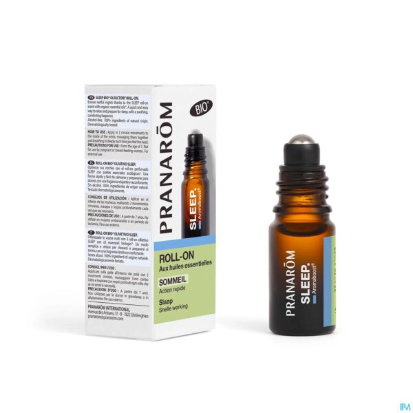Productshot Pranarom Aromaboost Sleep Roller Bio 5ml