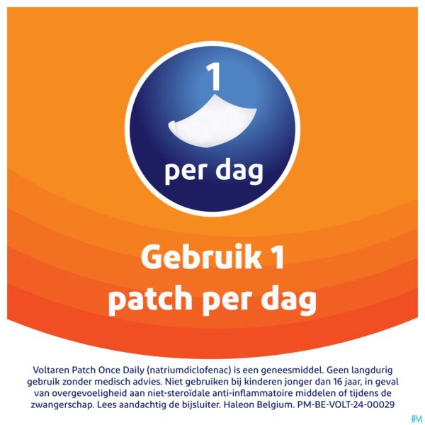 Lifestyle_image Voltaren Patch 140mg Once Daily Pleister 10