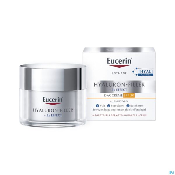 Productshot Eucerin Hyaluron-filler X3 Dagcreme Ip30 50ml Productshot Eucerin Hyaluron-filler X3 Dagcreme Ip30 50ml