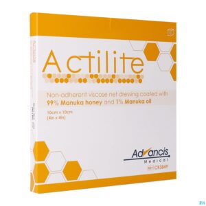 Packshot Actilite Na Dressing + Activon Plus 10cmx10cm 10