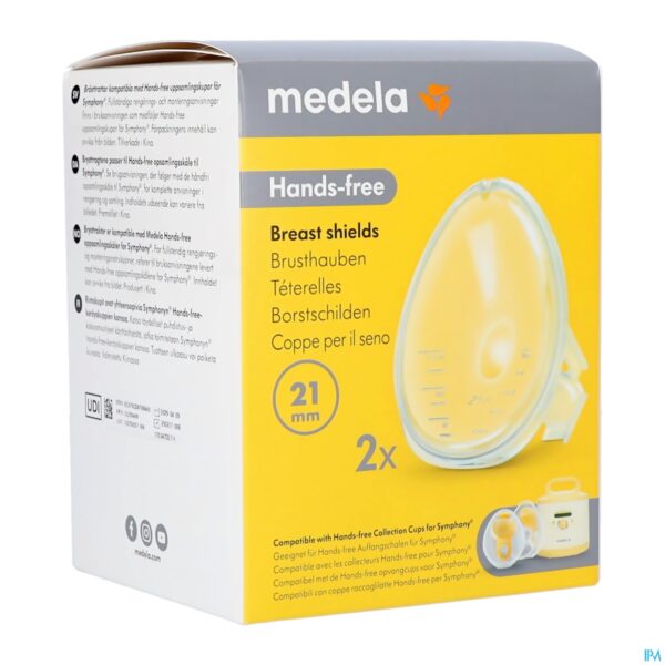 Packshot Medela Hands-free Borstschild Symphony l 27mm 2 Packshot Medela Hands-free Borstschild Symphony l 27mm 2