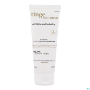 Packshot Tinge Gezichtsscrub Tube 75ml
