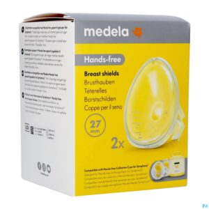 Packshot Medela Hands-free Borstschild Symphony S 21mm 2