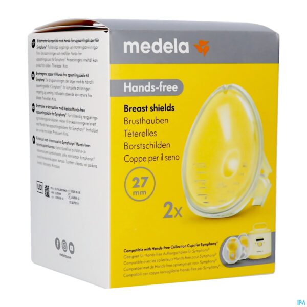 Packshot Medela Hands-free Borstschild Symphony S 21mm 2