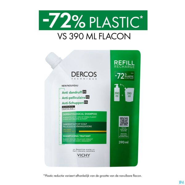 Lifestyle_image Vichy Dercos Sh A/roos Droog Haar Refill 390ml Lifestyle_image Vichy Dercos Sh A/roos Droog Haar Refill 390ml