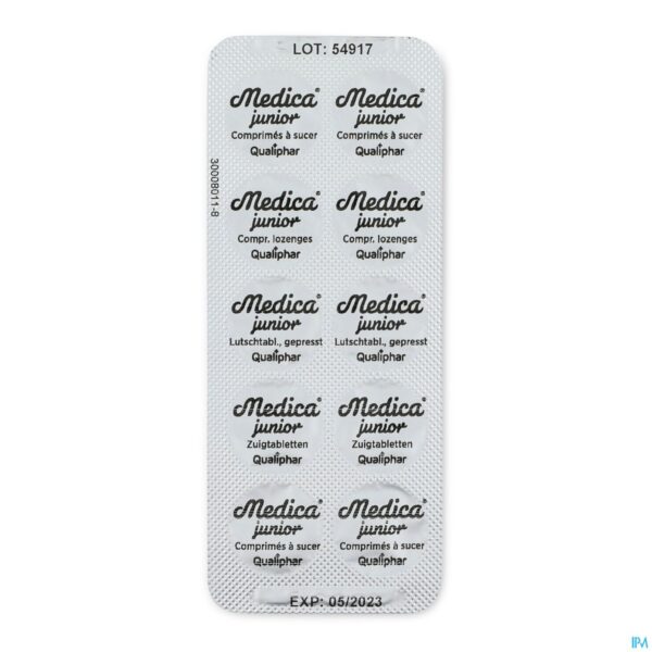 Productshot Medica Junior 30 suikervrije zuigtabletten Productshot Medica Junior 30 suikervrije zuigtabletten