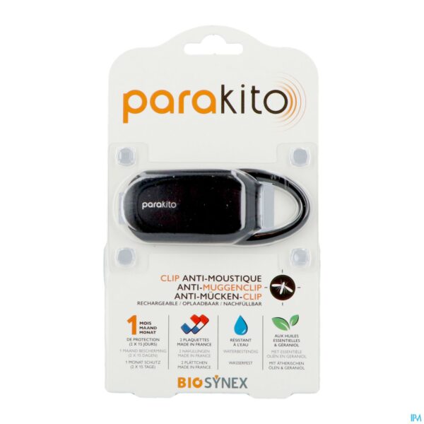 Packshot Para'kito Clip Zwart