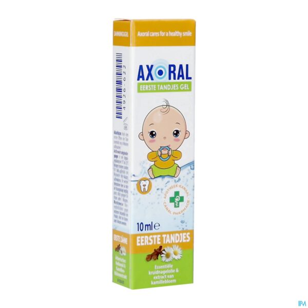 Packshot Axoral Eerste Tandjes Gel 10ml