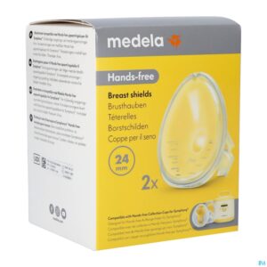 Packshot Medela Hands-free Borstschild Symphony M 24mm 2