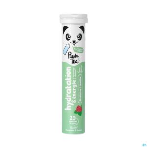 Packshot Panda Tea Hydratation Framboos&munt Bruistabl 20