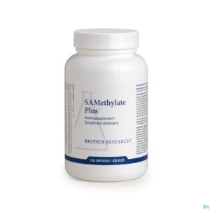 Packshot Samethylate Plus Biotics Caps 120