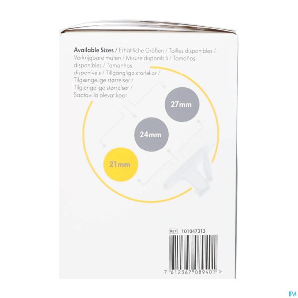 Packshot Medela Hands-free Borstschild Symphony l 27mm 2