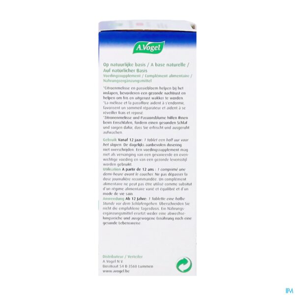 Packshot A.vogel Nachtrust Tabl Forte 30