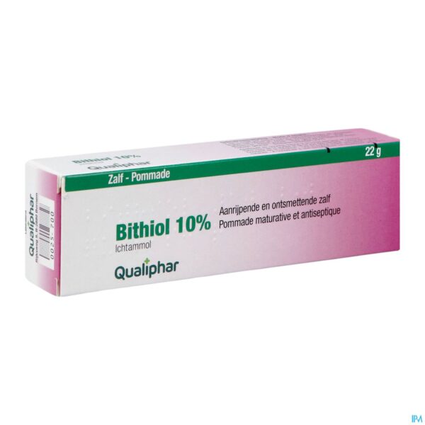 Packshot Bithiol 10% Ung. 22g Qualiphar Packshot Bithiol 10% Ung. 22g Qualiphar