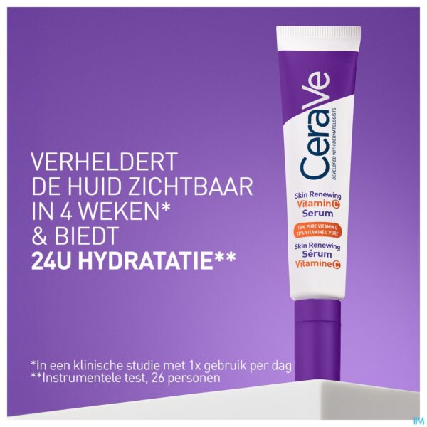 Lifestyle_image CERAVE SKIN RENEWING VITAMIN C SERUM 30