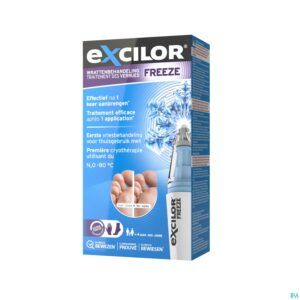 Packshot Excilor Wrattenbehandeling Freeze 7,5g