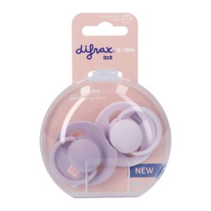 Packshot Difrax Dynamic Fopspeen 6-18m Prime Lilac/violet 2