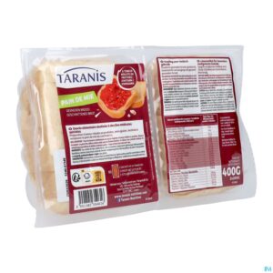 Packshot Taranis Gesneden Brood 400g