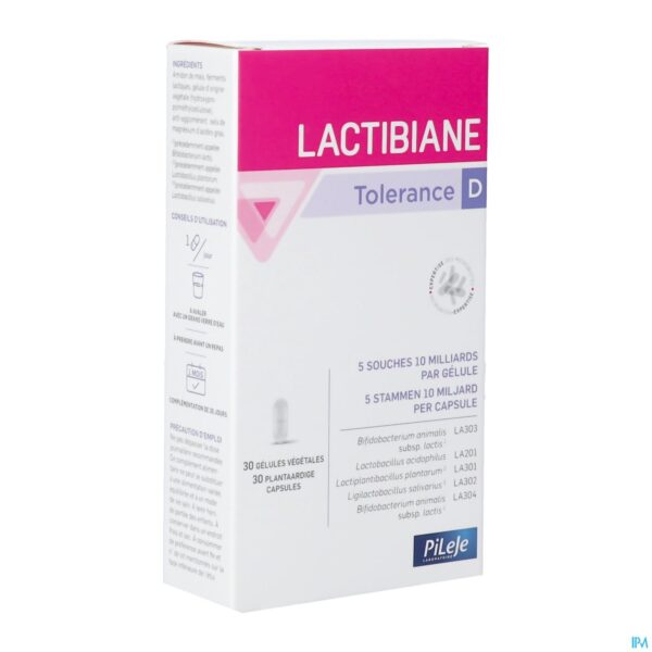 Packshot Lactibiane Tolerance D Caps 30 Packshot Lactibiane Tolerance D Caps 30