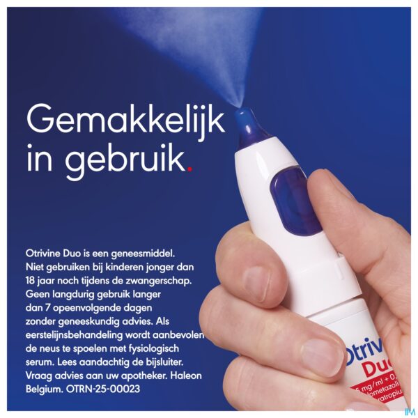 Lifestyle_image Otrivine Duo 0,5mg/ml+0,6mg/ml Neusspray 10ml