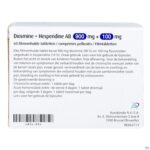 Packshot Diosmine+hesperidine Ab 900mg+100mg Filmomh Tabl60